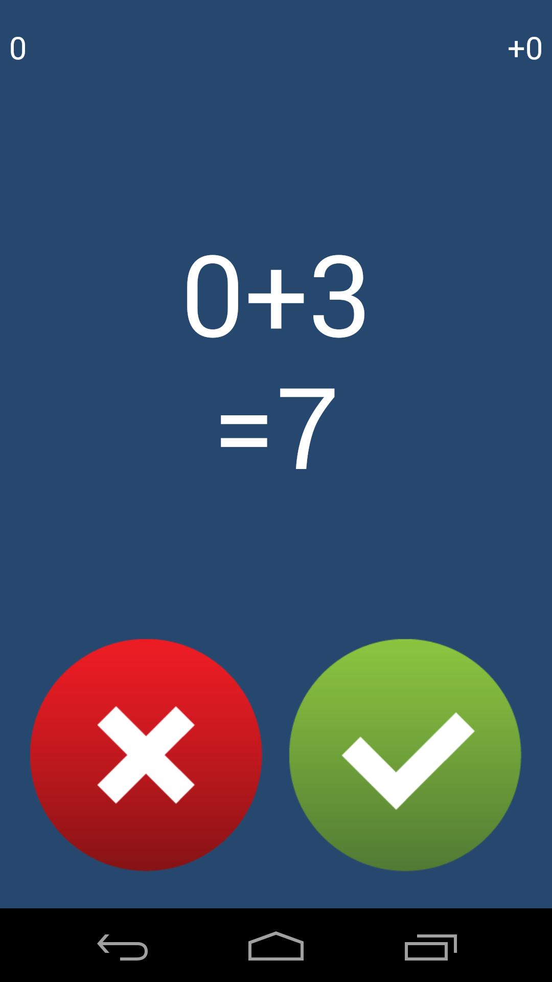 Freaking Math Quiz