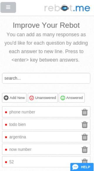 Create Chatbot