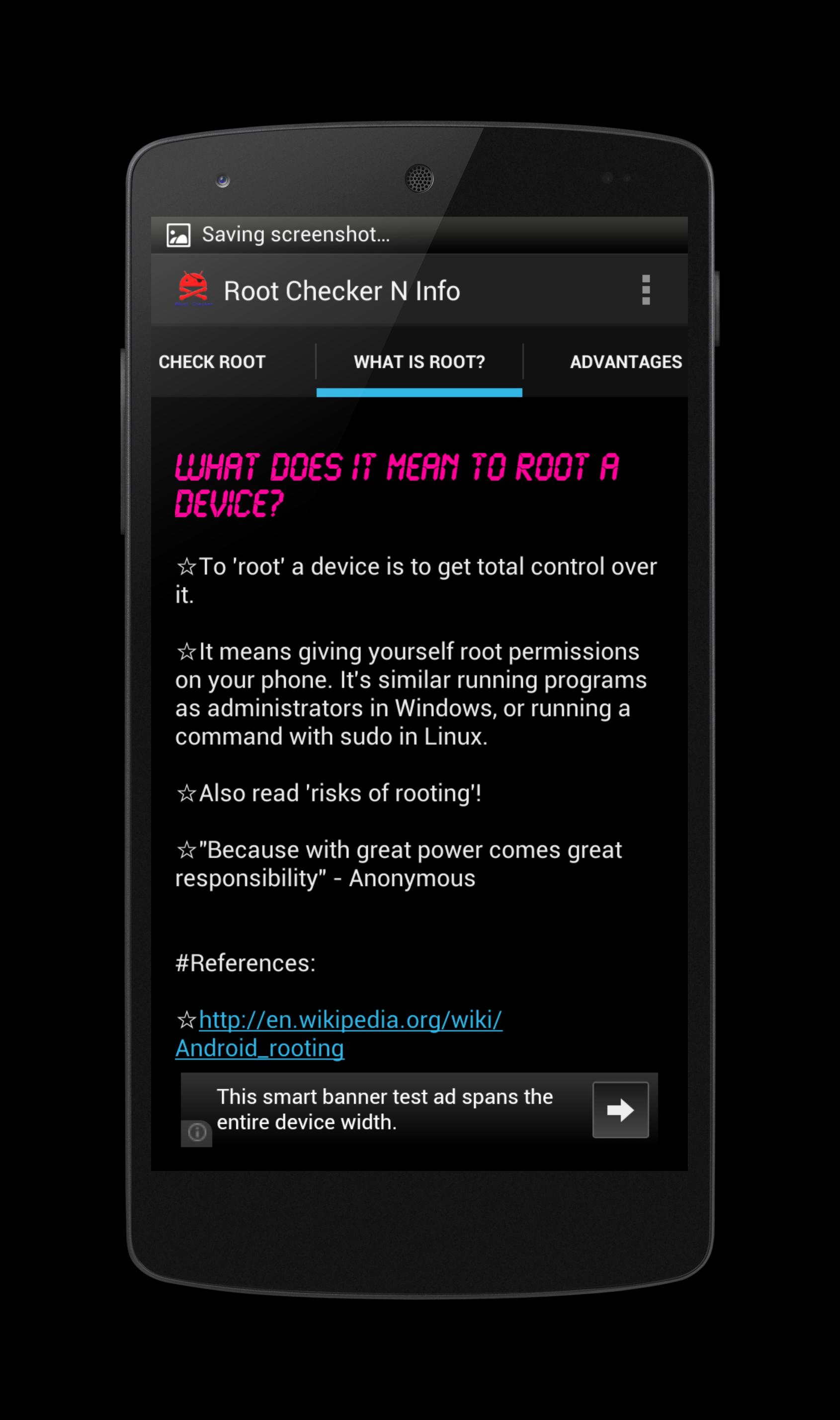 Root Checker N Info