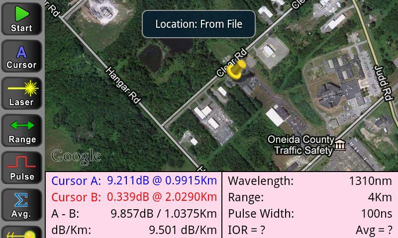FiberDroid OTDR