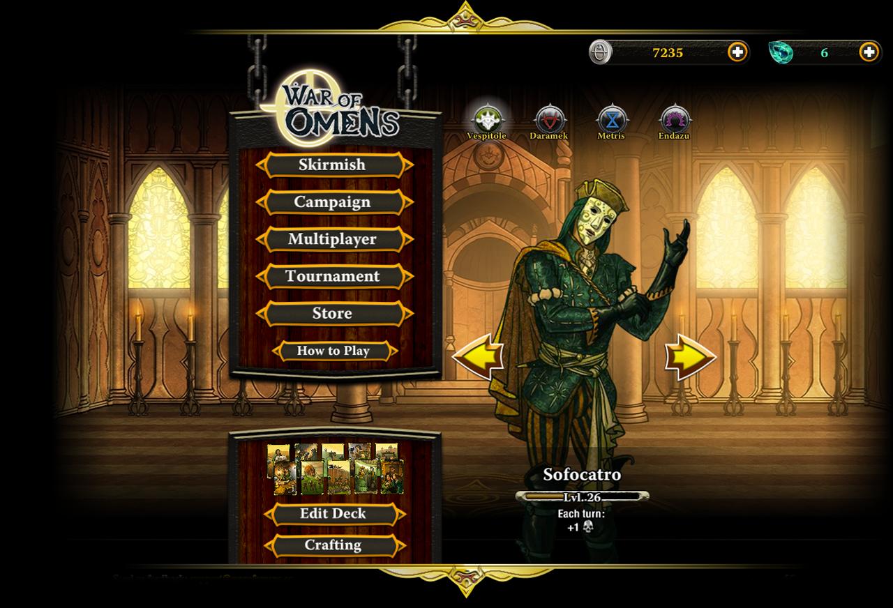War of Omens Deck Builder Coll