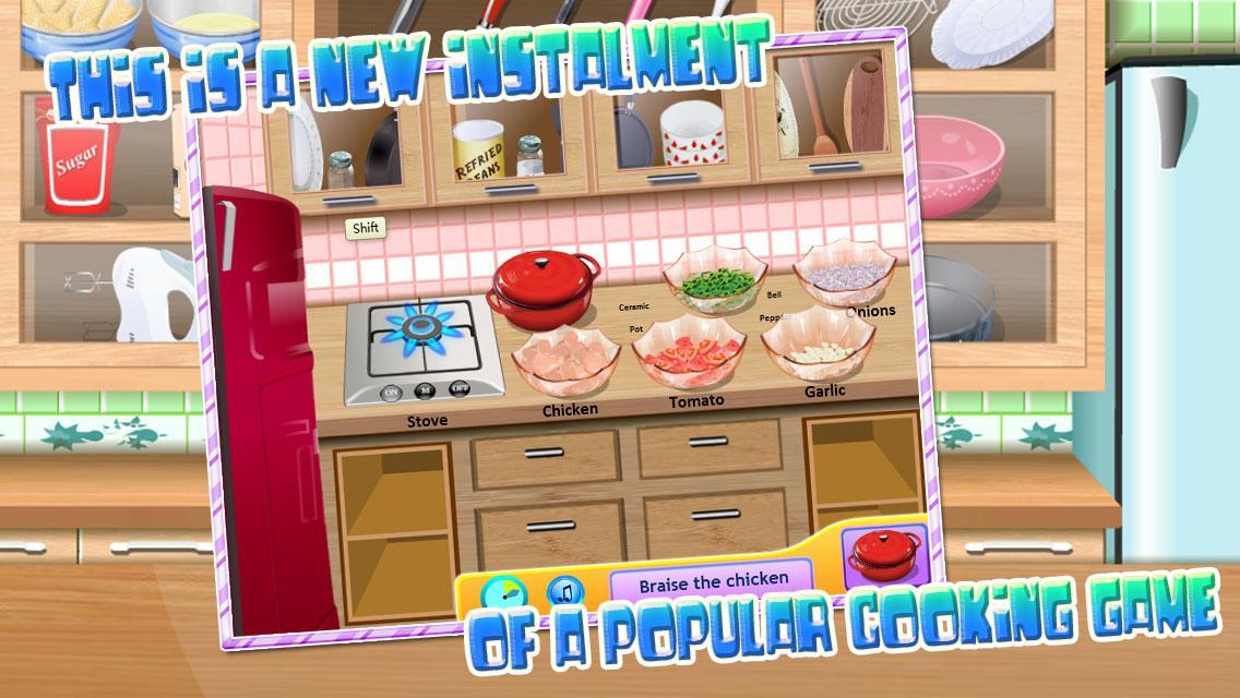 Girls cooking game - Burritos
