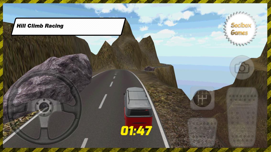 Real Minibus Drift in Mountain