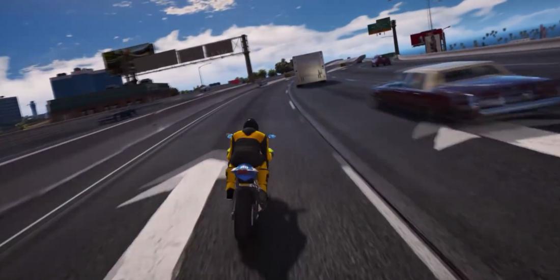 Motorcycle Traffic Rider
