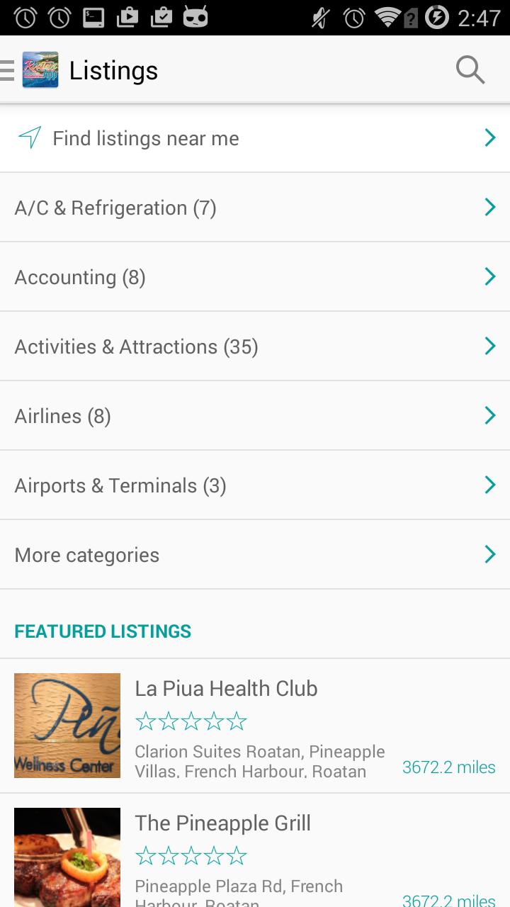 Roatan App