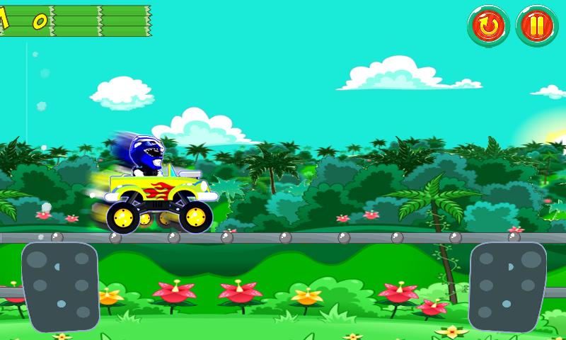Blue Rangers racing