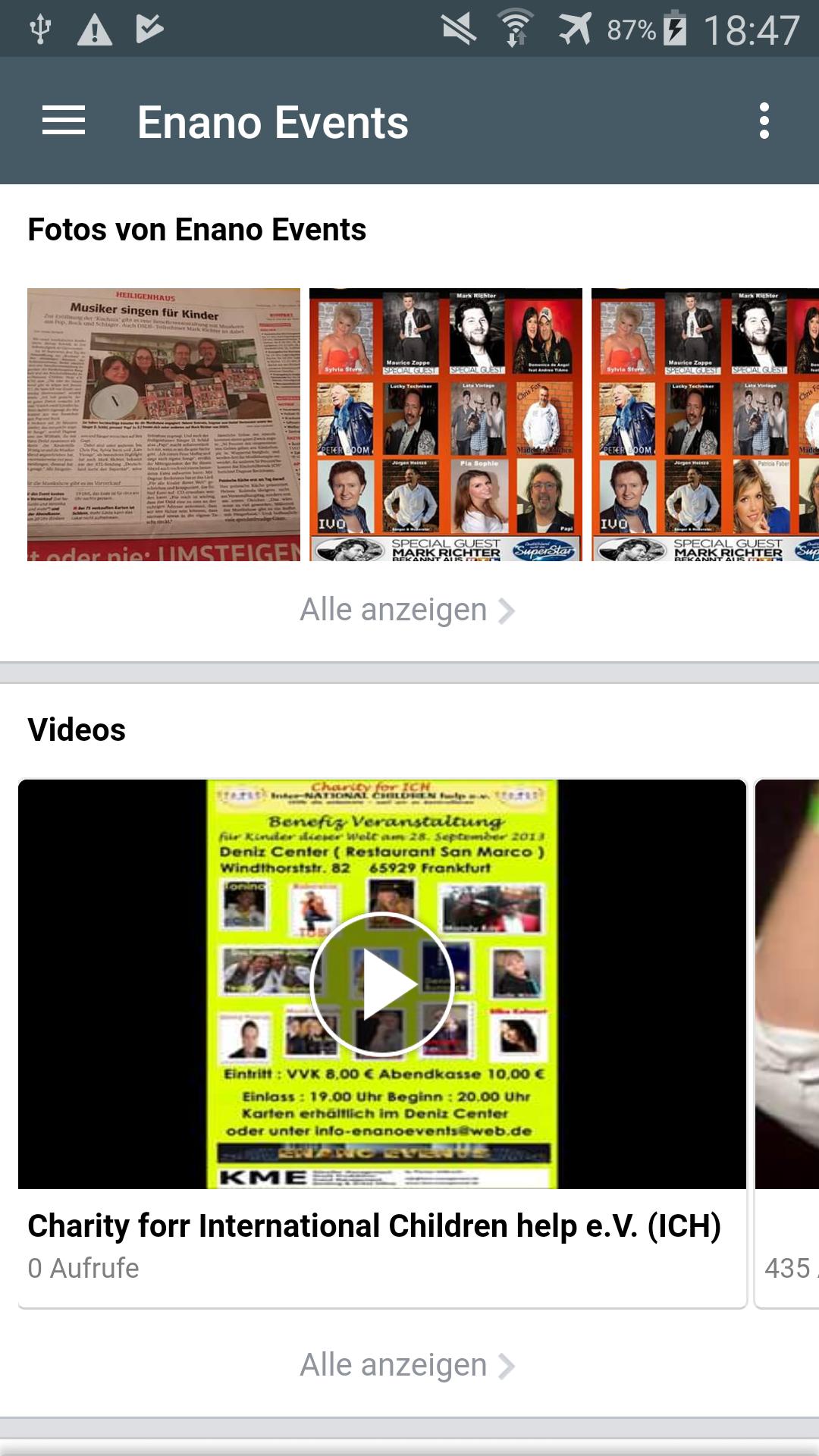Enano Events