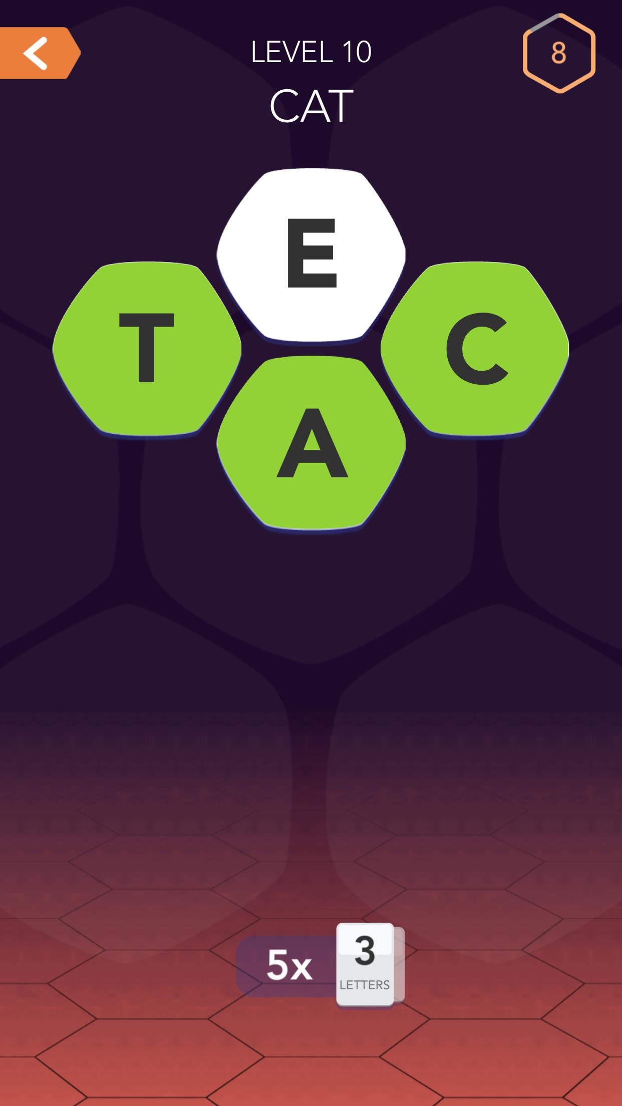 Hextra Word Game