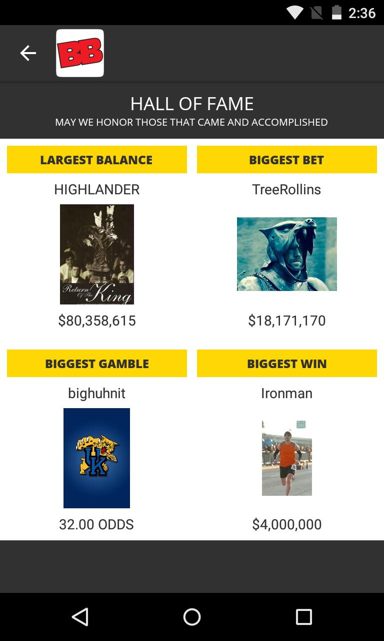 Big Bet Free