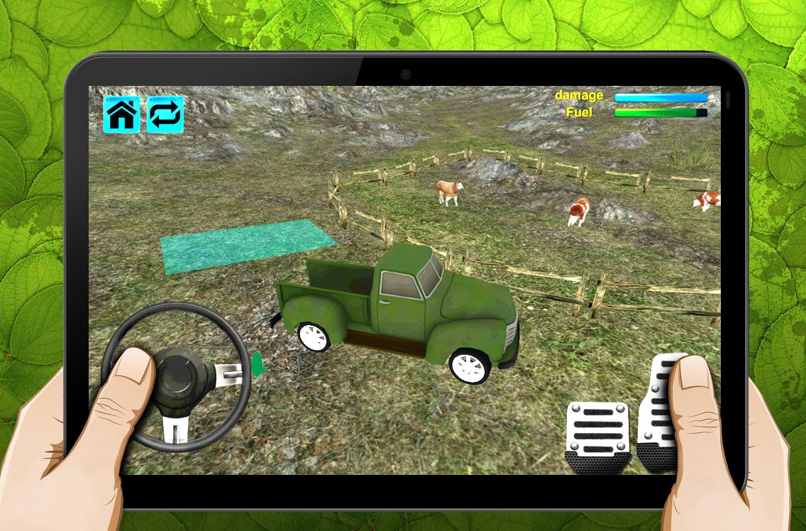 Angry Farm Cows Transporter