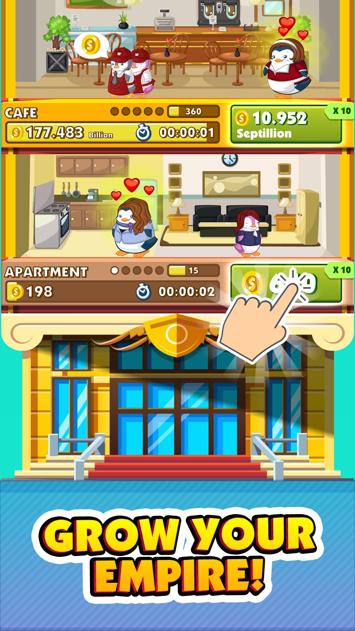 Idle Penguin Empire -  Business Adventure