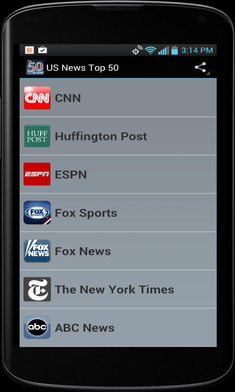 US News Top  50