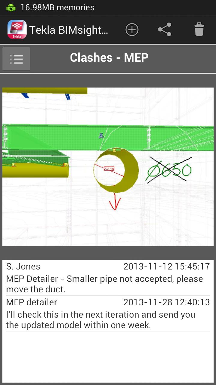 Tekla BIMsight Note