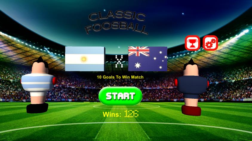Classic foosball