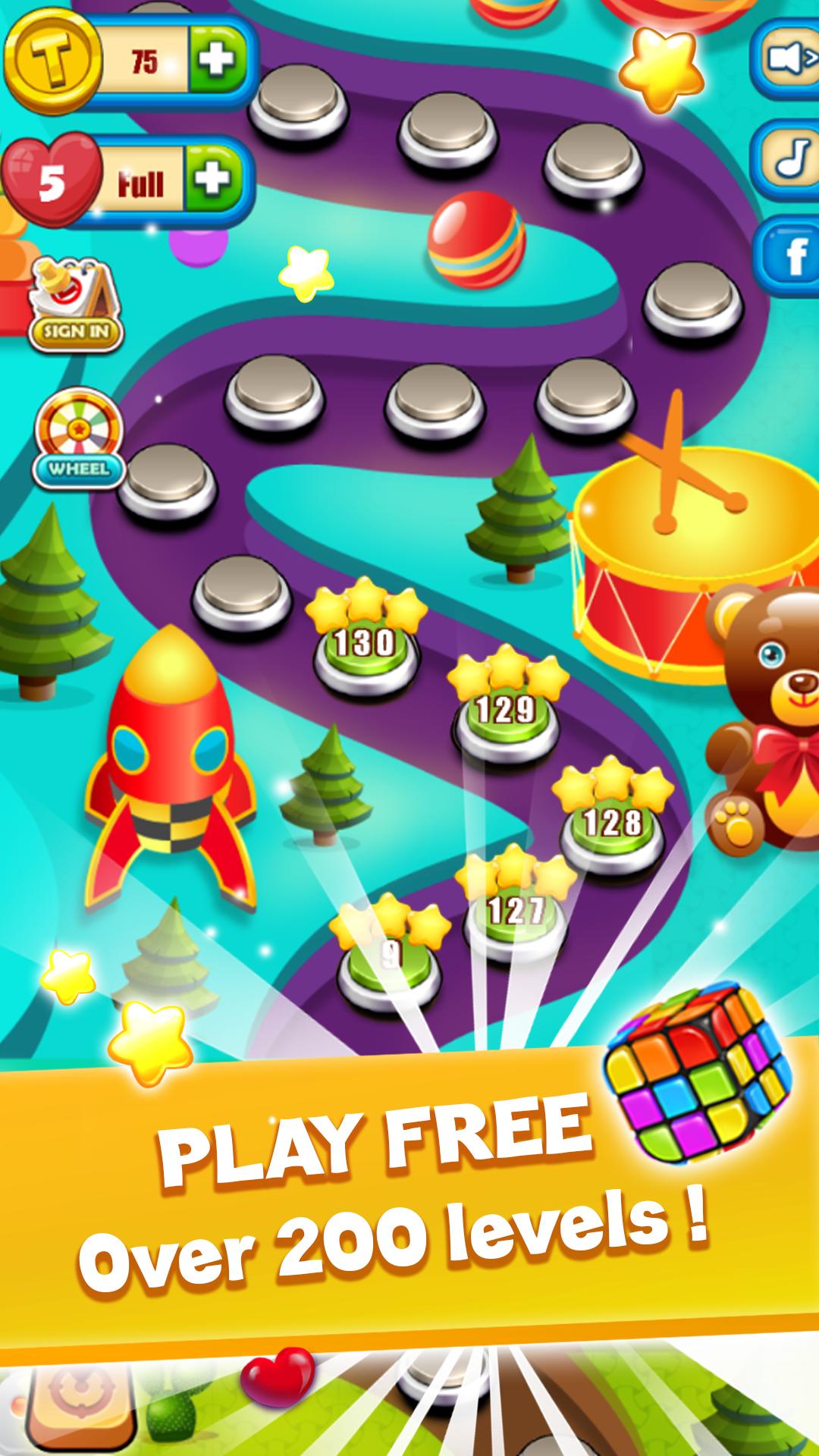Toys Blast: Collapse Toon Crush