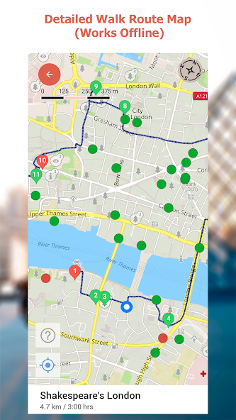 Rome Map and Walks