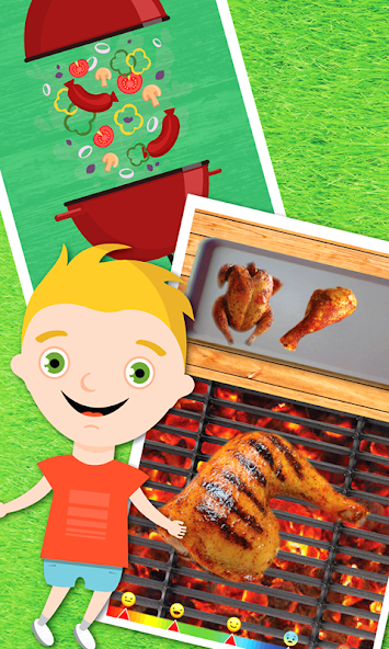 BBQ Cooking Game Propane grill