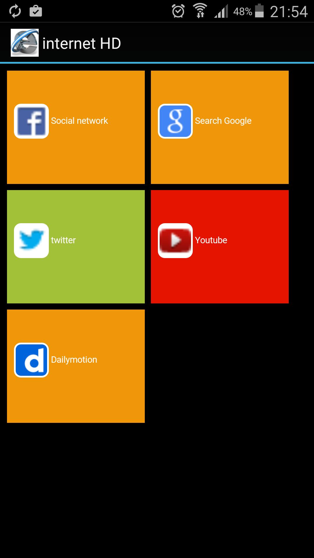 HD internet Browser