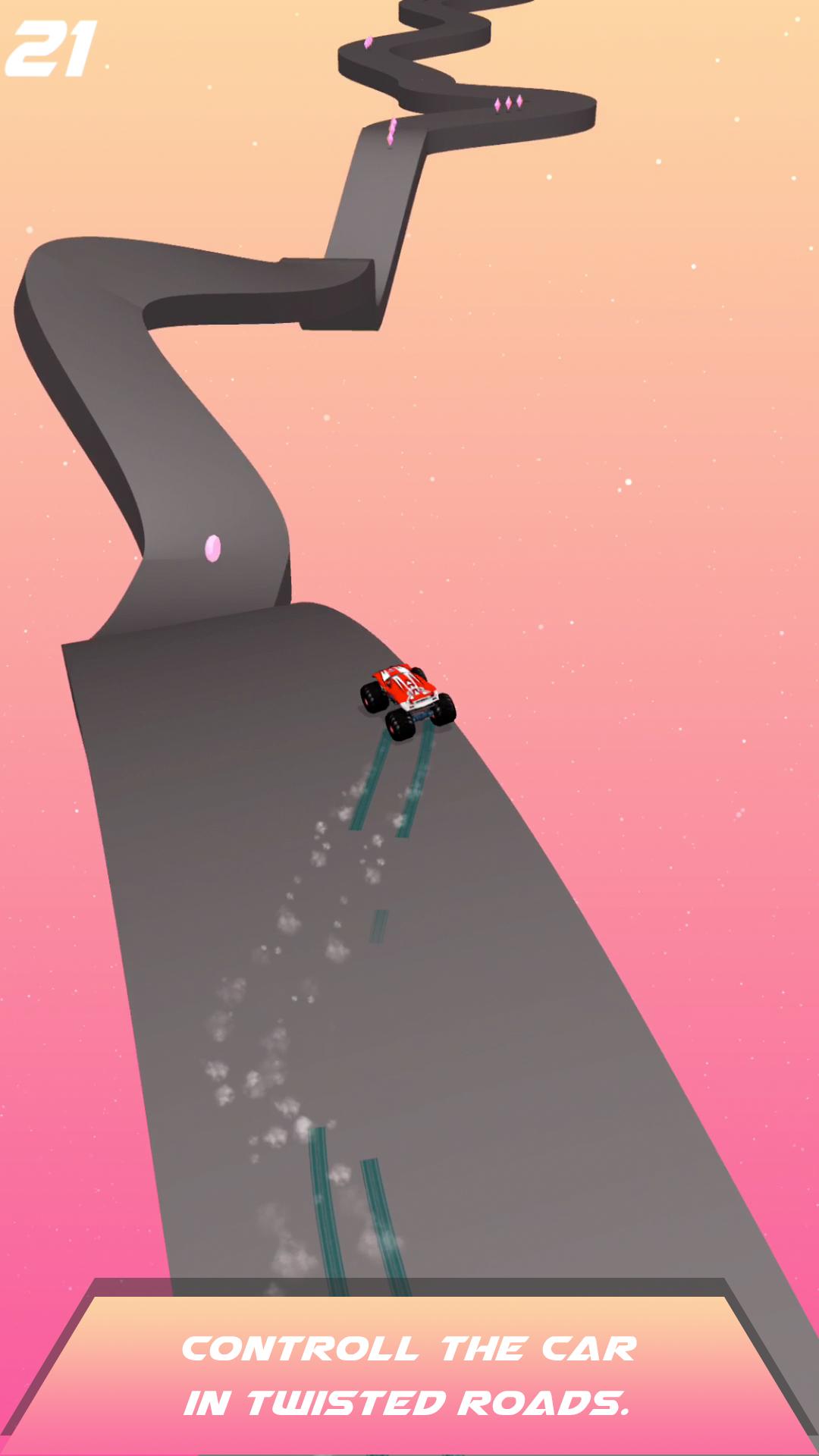 Crazy Road - Drift Racing Game