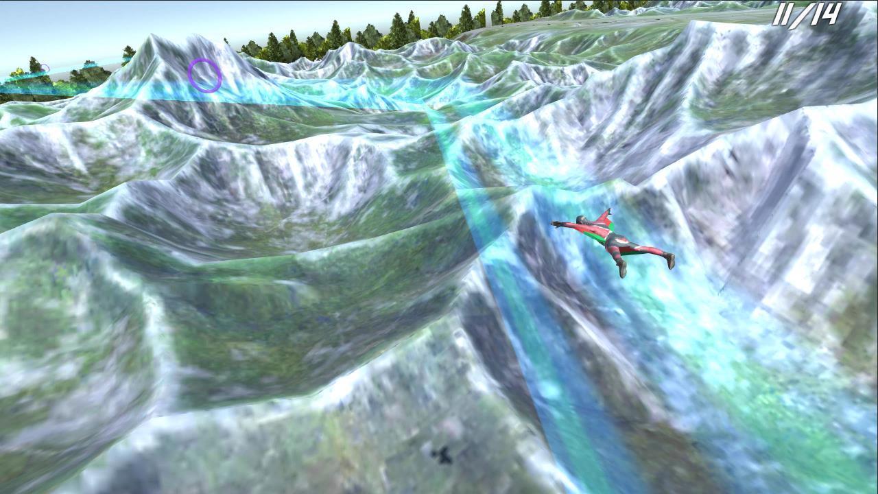 Base Jump Wing fly