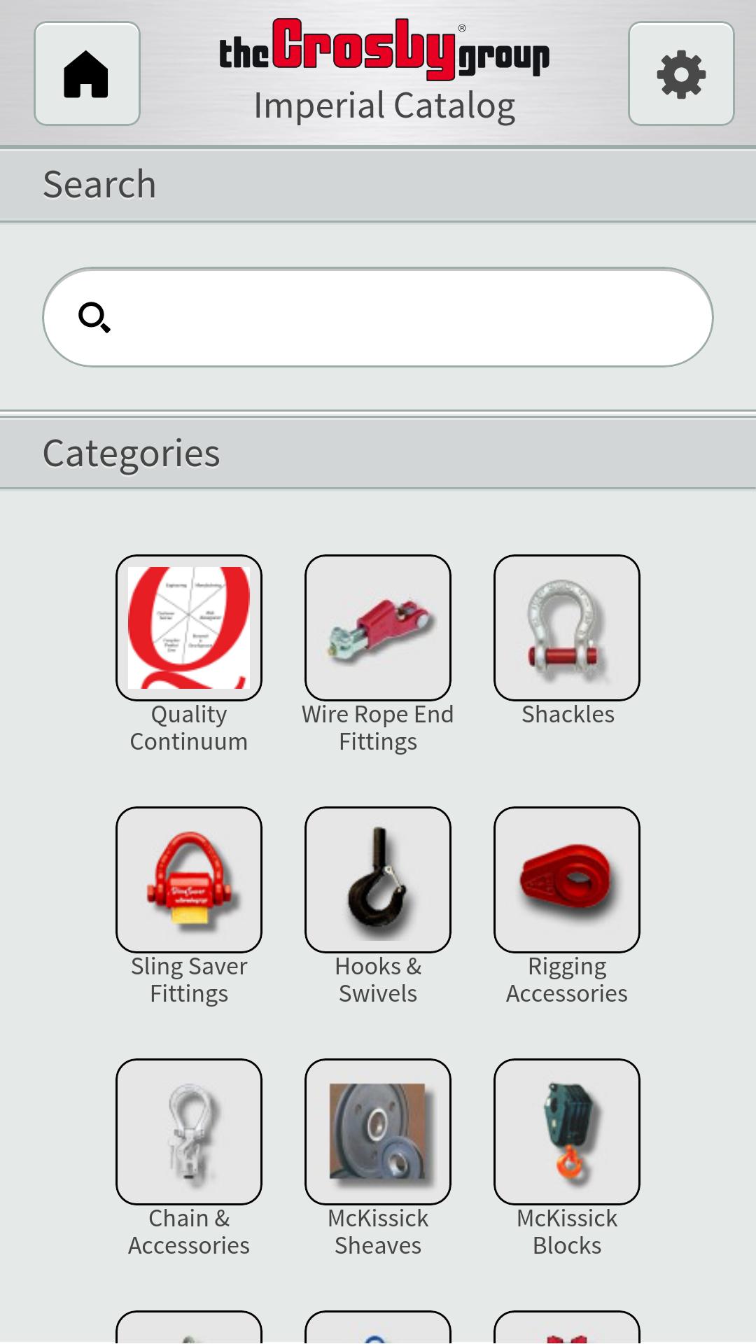 Crosby Catalog