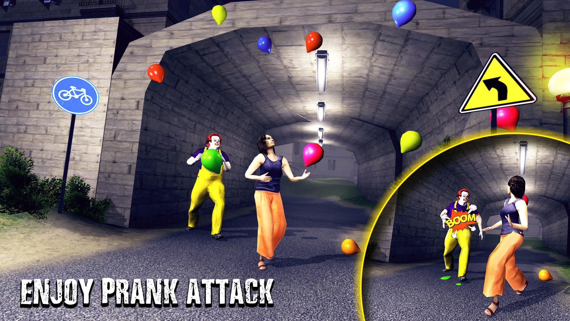Killer Clown Attack 2020:Free Prank Attack