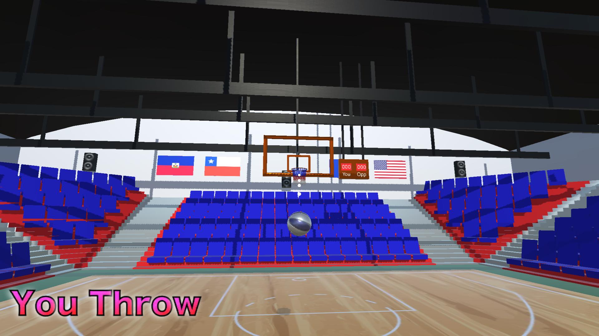 Free Throw Basket