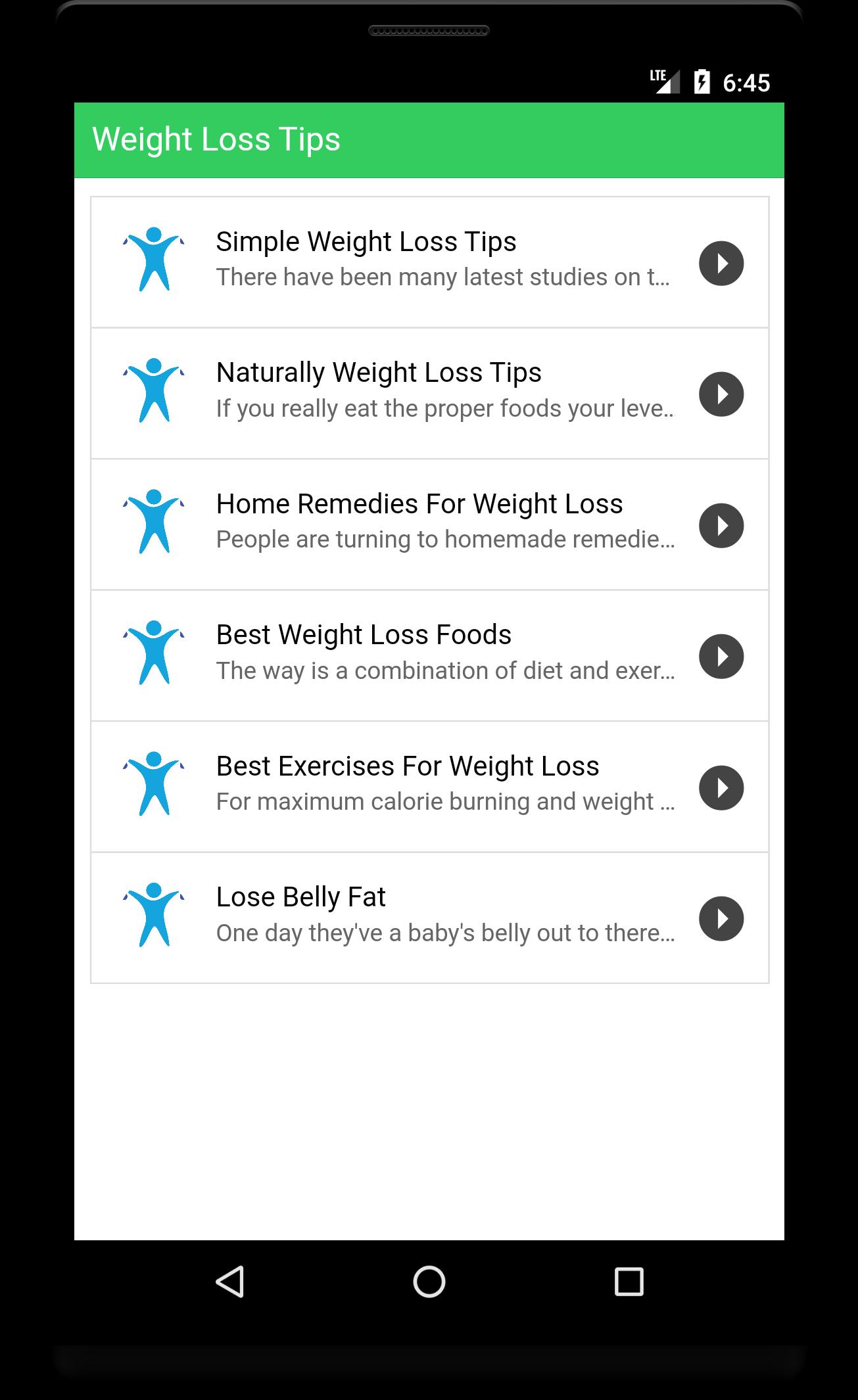 Losing weight