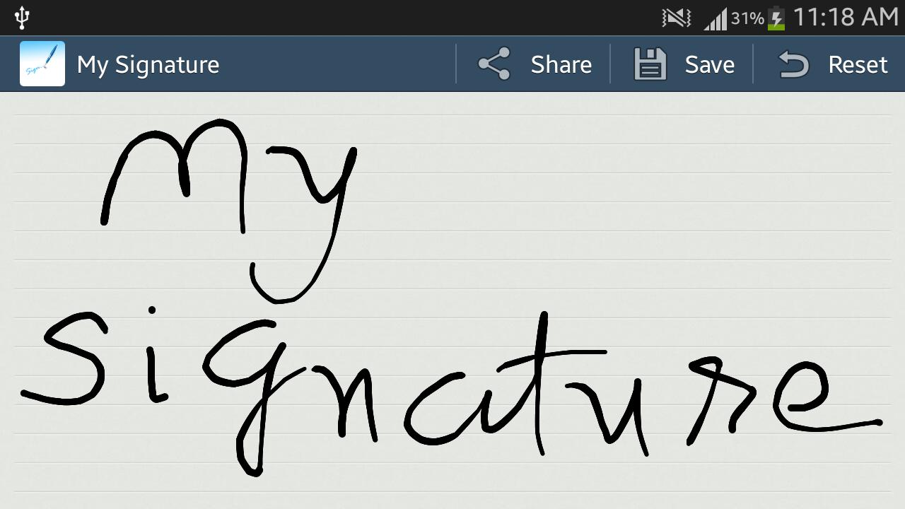 My Signature