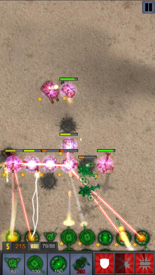 Defense 80 waves