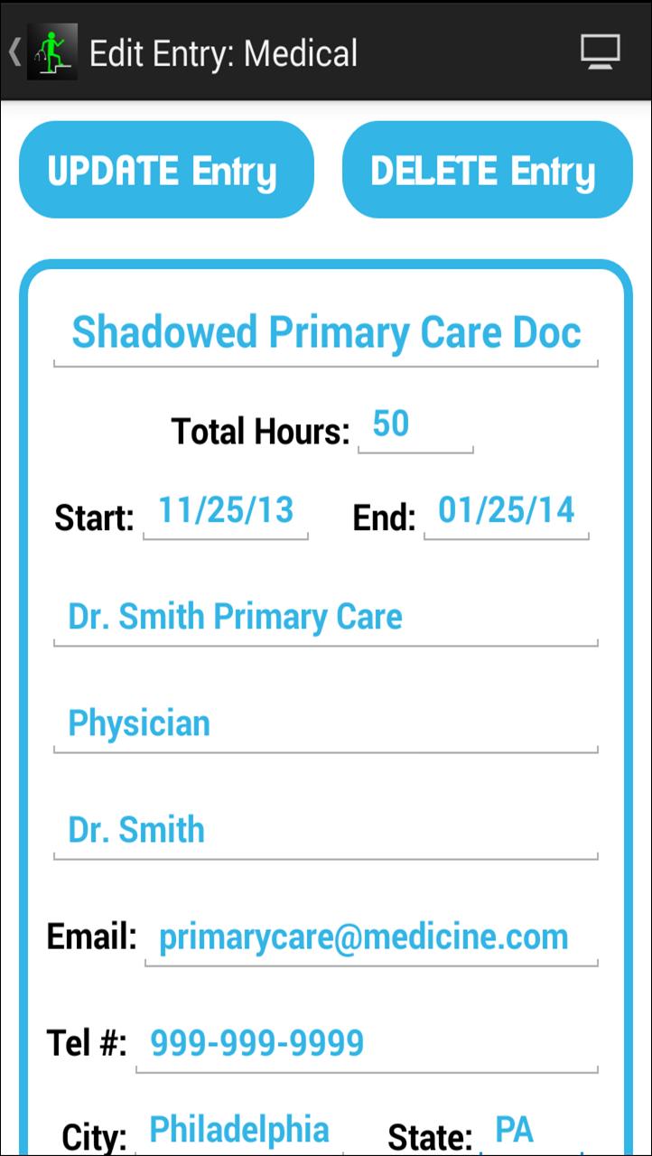 PreMD Tracker