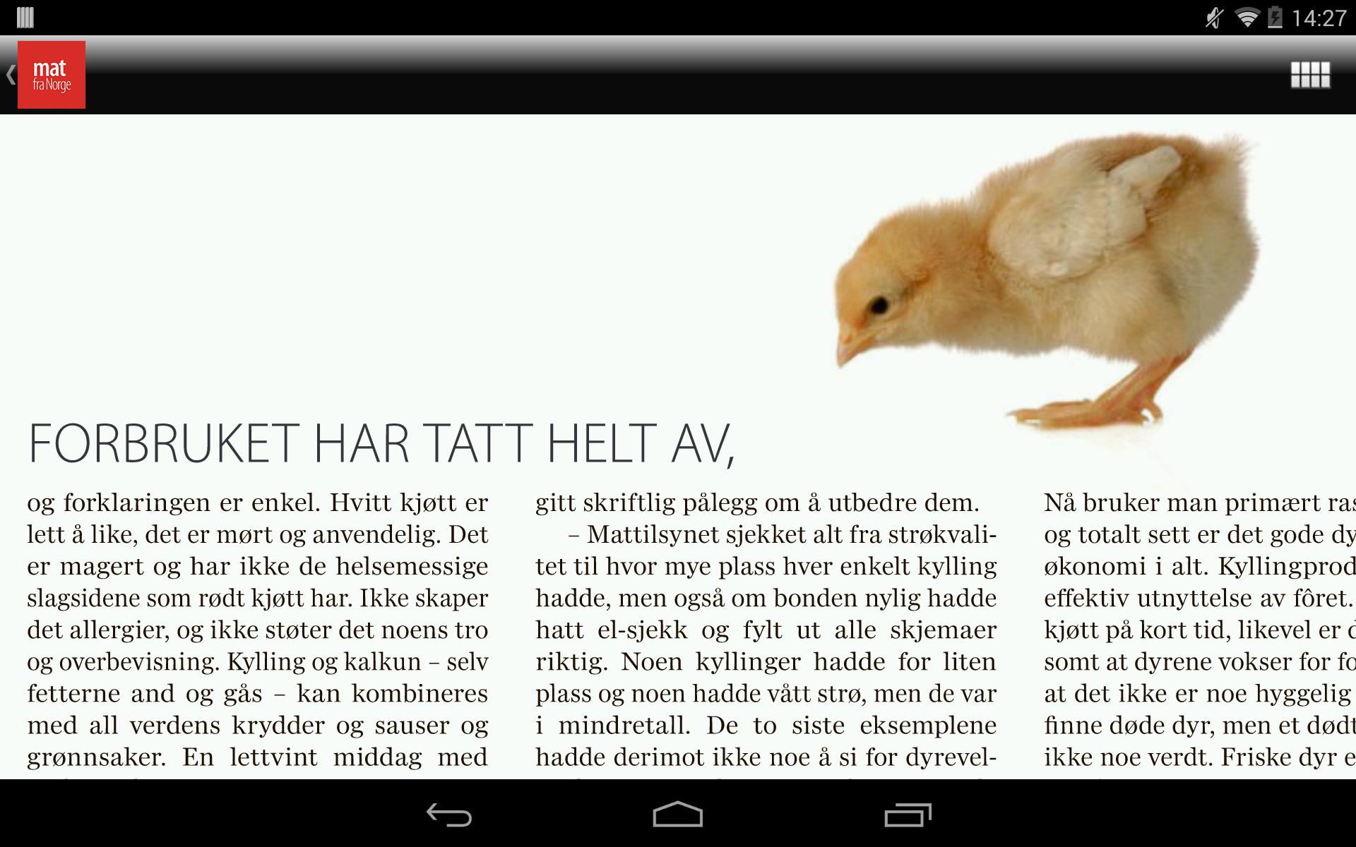 Mat fra norge