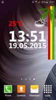 Ganja Weed Digital Clock
