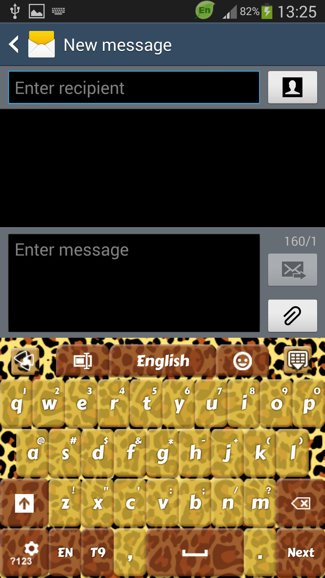 GO Keyboard Leopard