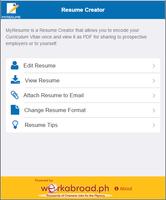 MyResume Resume Creator