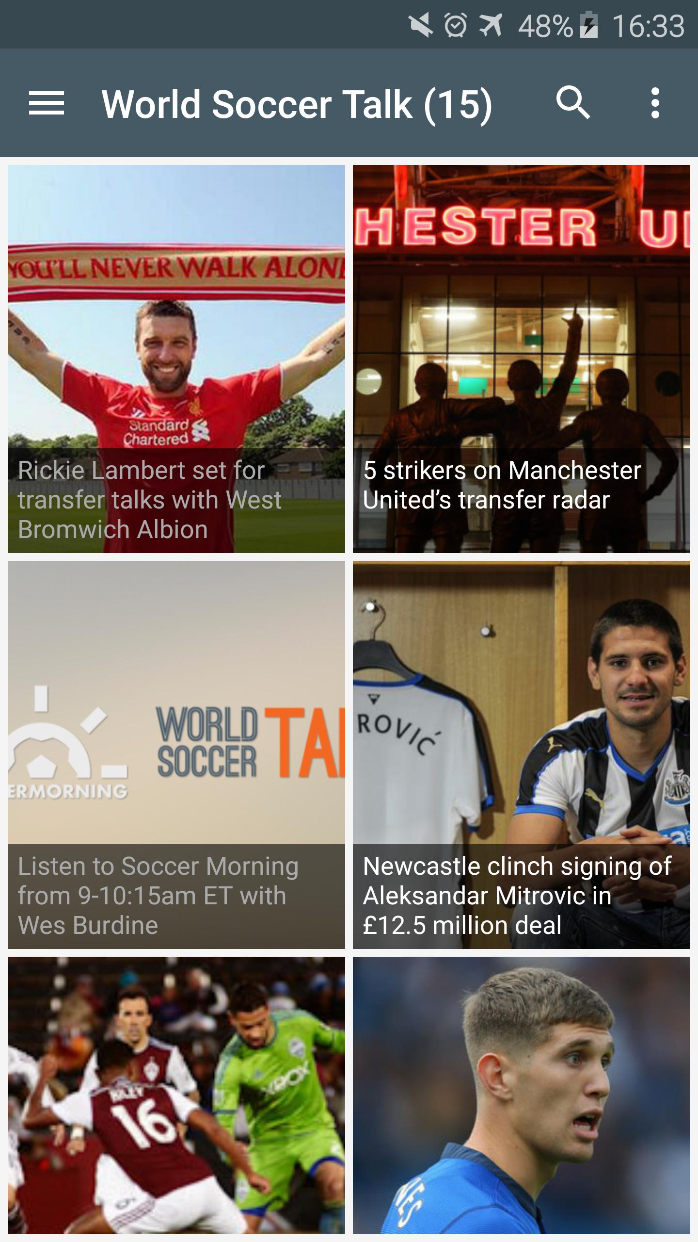 Soccer News