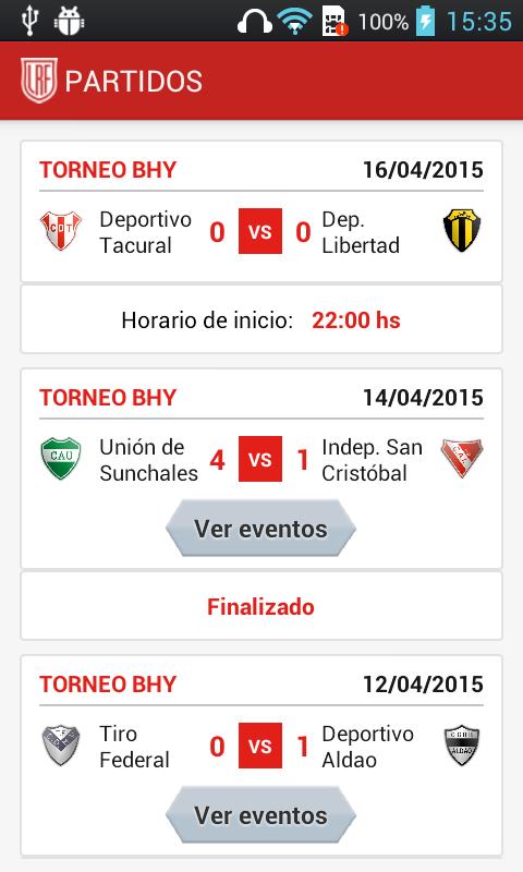 Minuto a Minuto LRF