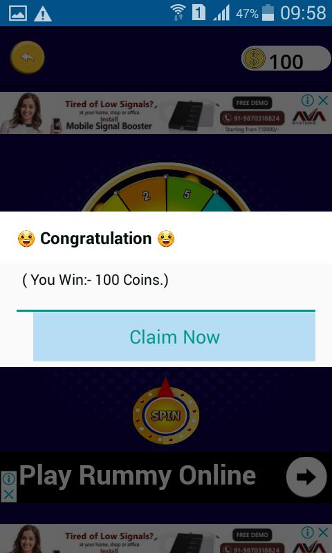 spin and earn