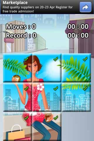 Shopping Girl Puzzle