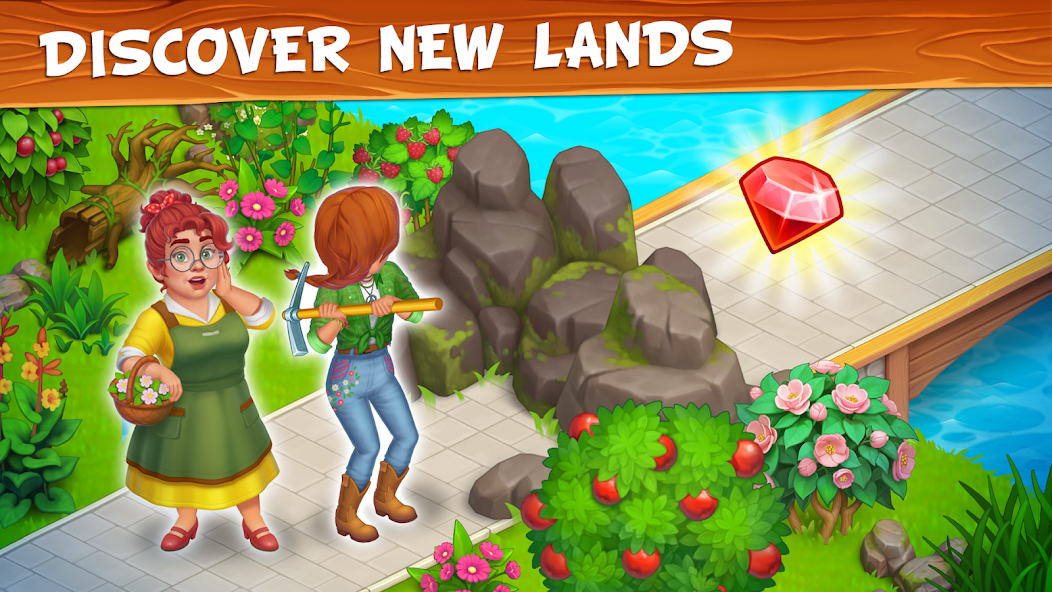 Farm Town Family Garden Quest