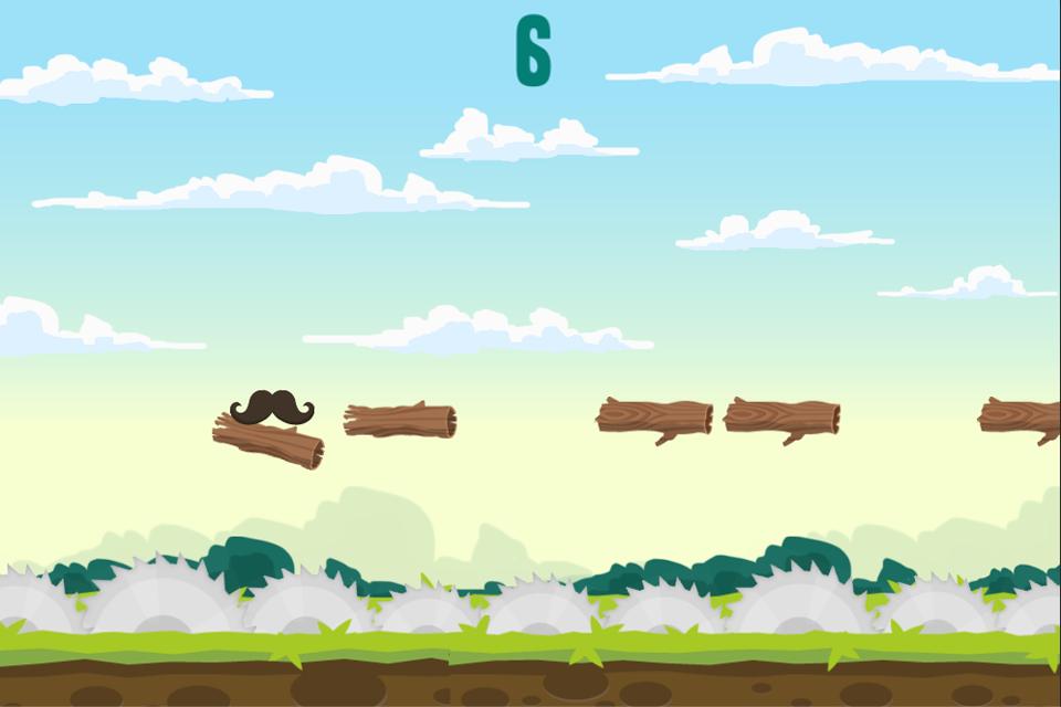 Happy Stache Leap