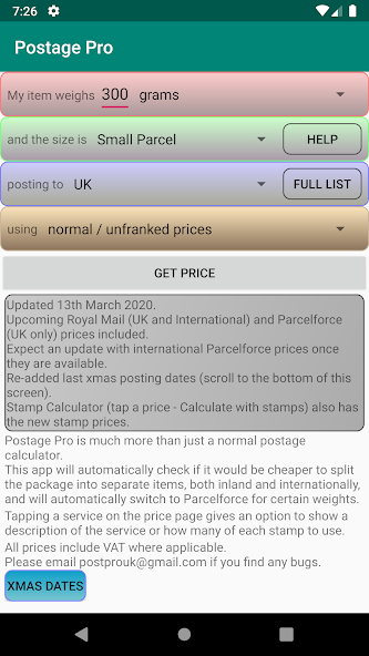 Postage Pro