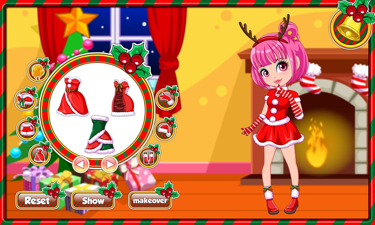 Christmas make up