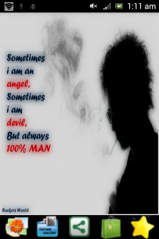 Boy Attitude Quote