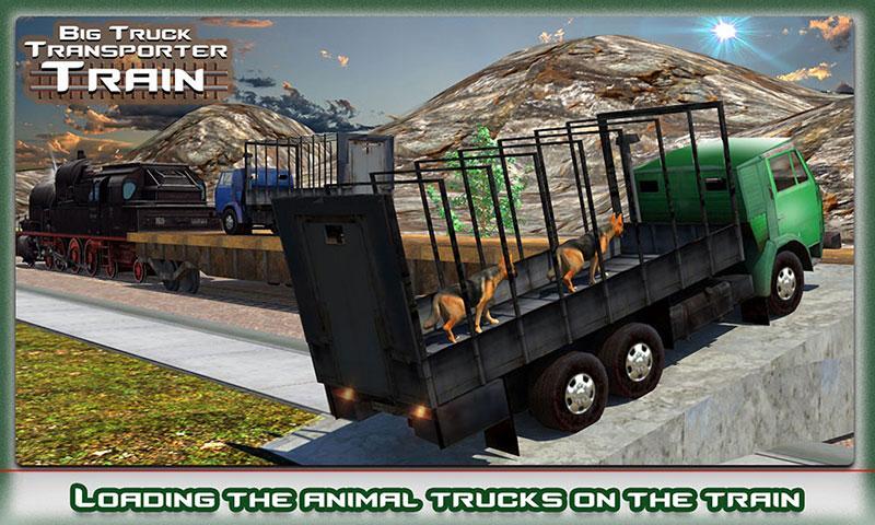 Big Truck Transporter Train