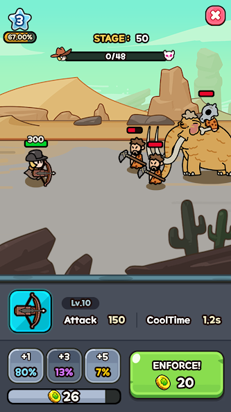 Lucky Guy! Defense Game