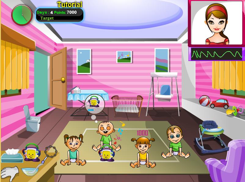Super Nanny, Babysitting Game
