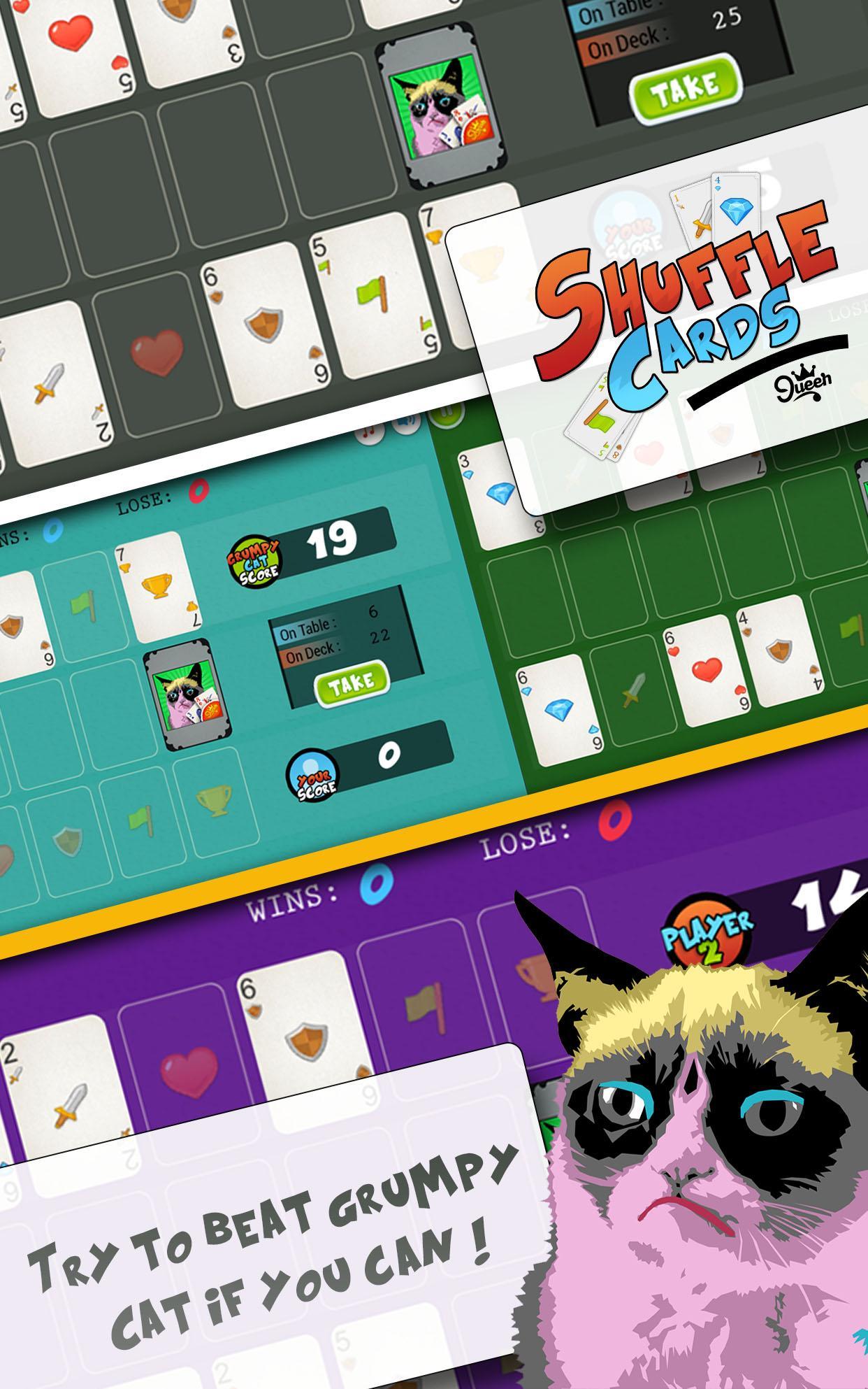 Shuffle Cards Solitaire