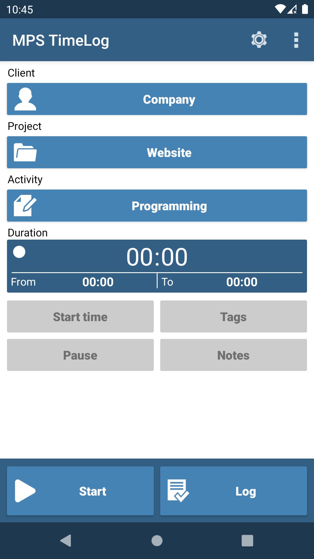 MPS TimeLog Free