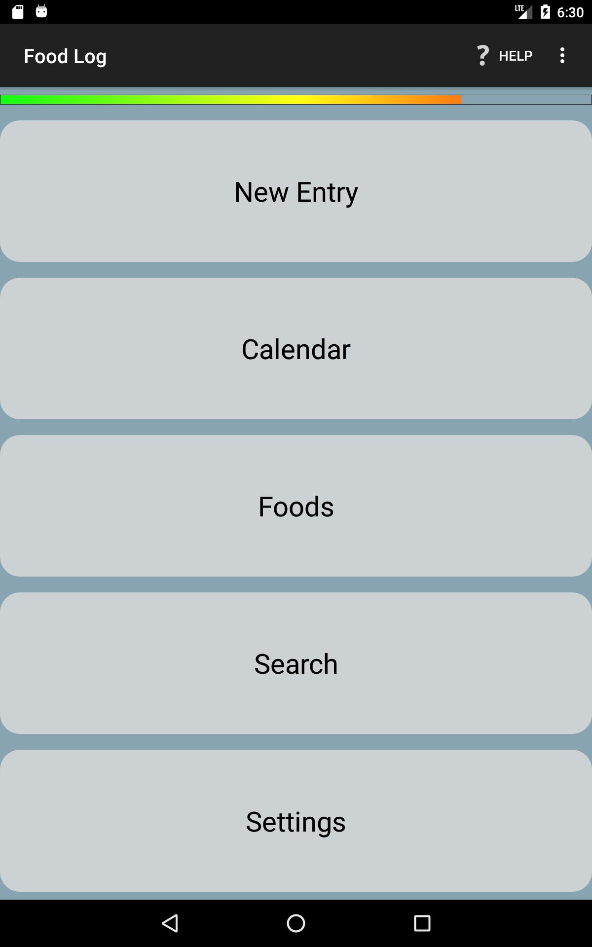Food Log